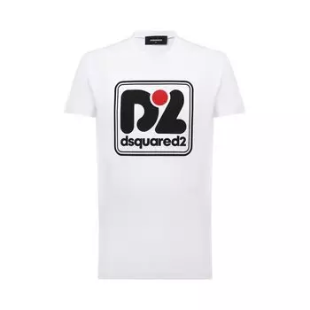 Хлопковая футболка Dsquared2