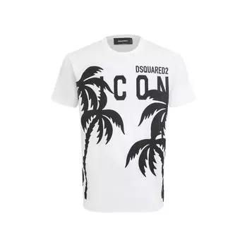 Хлопковая футболка Dsquared2