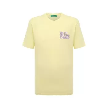 Хлопковая футболка Dsquared2