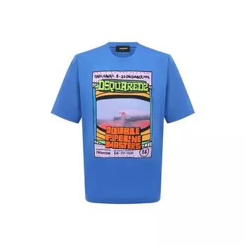 Хлопковая футболка Dsquared2