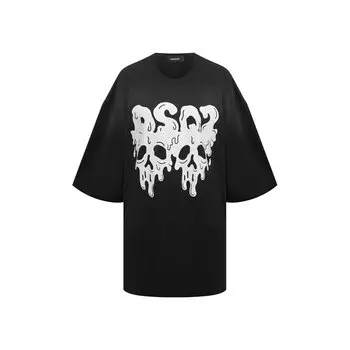 Хлопковая футболка Dsquared2