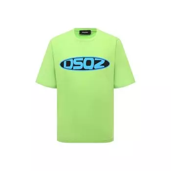 Хлопковая футболка Dsquared2