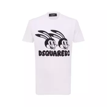 Хлопковая футболка Dsquared2
