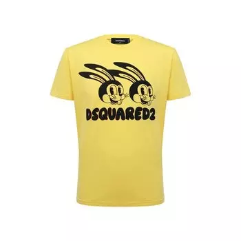 Хлопковая футболка Dsquared2