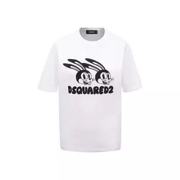 Хлопковая футболка Dsquared2