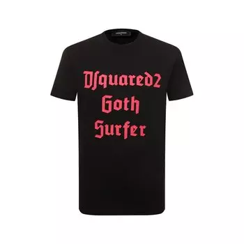 Хлопковая футболка Dsquared2