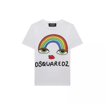 Хлопковая футболка Dsquared2