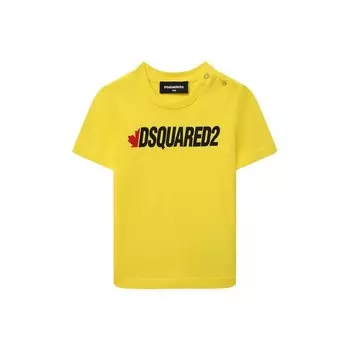 Хлопковая футболка Dsquared2