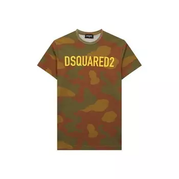 Хлопковая футболка Dsquared2