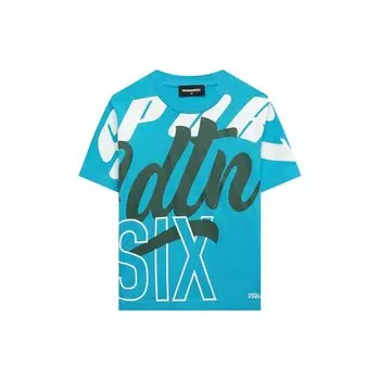 Хлопковая футболка Dsquared2