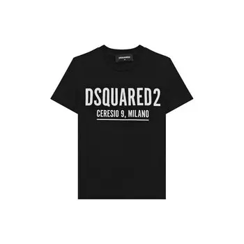 Хлопковая футболка Dsquared2