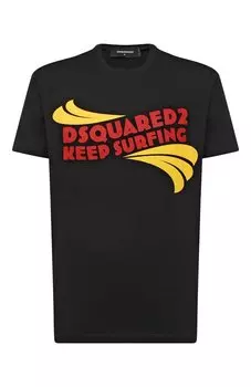 Хлопковая футболка Dsquared2