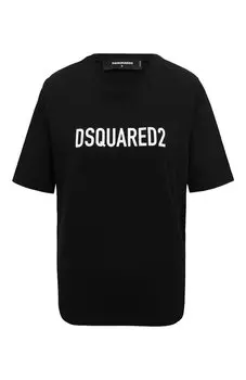 Хлопковая футболка Dsquared2