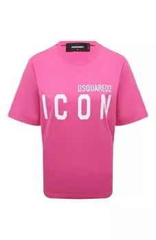 Хлопковая футболка Dsquared2