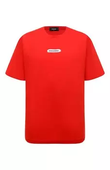 Хлопковая футболка Dsquared2