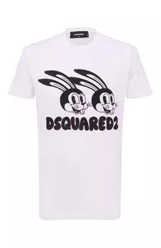 Хлопковая футболка Dsquared2