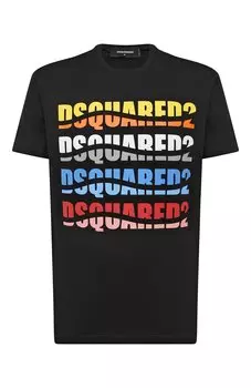 Хлопковая футболка Dsquared2