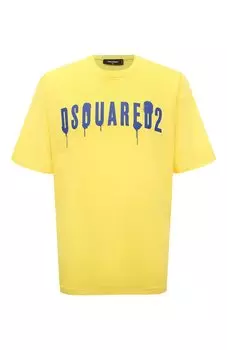 Хлопковая футболка Dsquared2