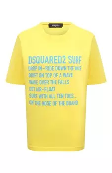 Хлопковая футболка Dsquared2