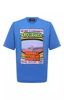 Хлопковая футболка Dsquared2
