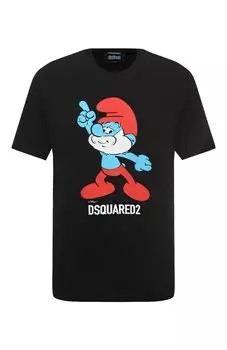 Хлопковая футболка Dsquared2
