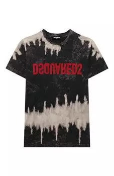 Хлопковая футболка Dsquared2