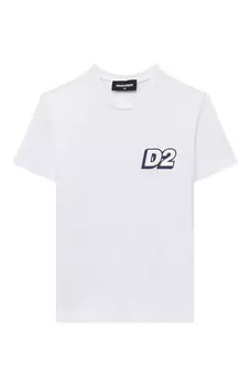 Хлопковая футболка Dsquared2