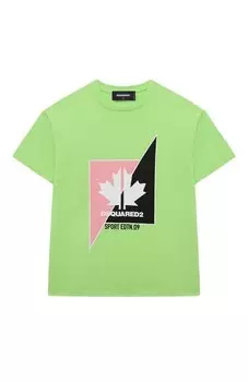 Хлопковая футболка Dsquared2