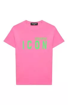 Хлопковая футболка Dsquared2