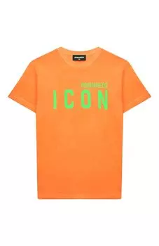 Хлопковая футболка Dsquared2