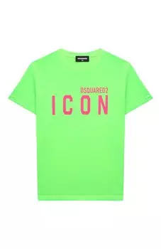 Хлопковая футболка Dsquared2