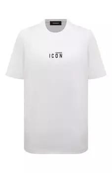 Хлопковая футболка Dsquared2