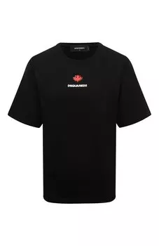 Хлопковая футболка Dsquared2