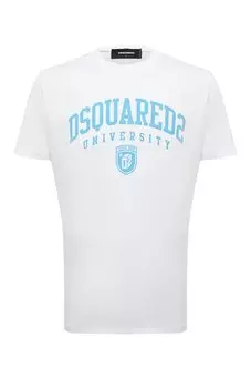 Хлопковая футболка Dsquared2