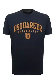 Хлопковая футболка Dsquared2