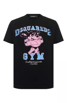 Хлопковая футболка Dsquared2