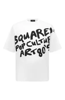 Хлопковая футболка Dsquared2