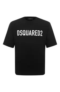 Хлопковая футболка Dsquared2