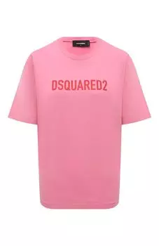 Хлопковая футболка Dsquared2