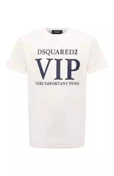 Хлопковая футболка Dsquared2