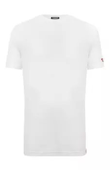 Хлопковая футболка Dsquared2