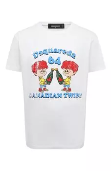 Хлопковая футболка Dsquared2