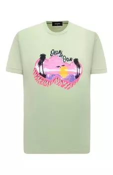 Хлопковая футболка Dsquared2