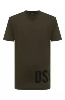 Хлопковая футболка Dsquared2