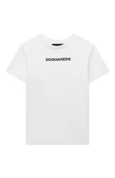 Хлопковая футболка Dsquared2