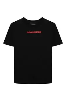 Хлопковая футболка Dsquared2