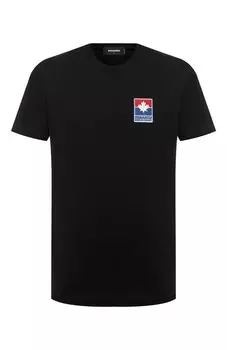 Хлопковая футболка Dsquared2