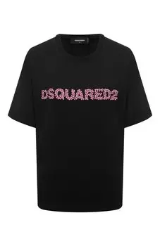 Хлопковая футболка Dsquared2