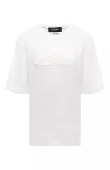 Хлопковая футболка Dsquared2