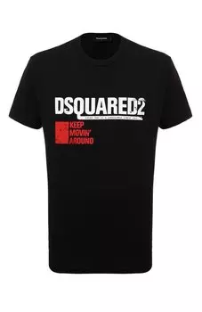 Хлопковая футболка Dsquared2